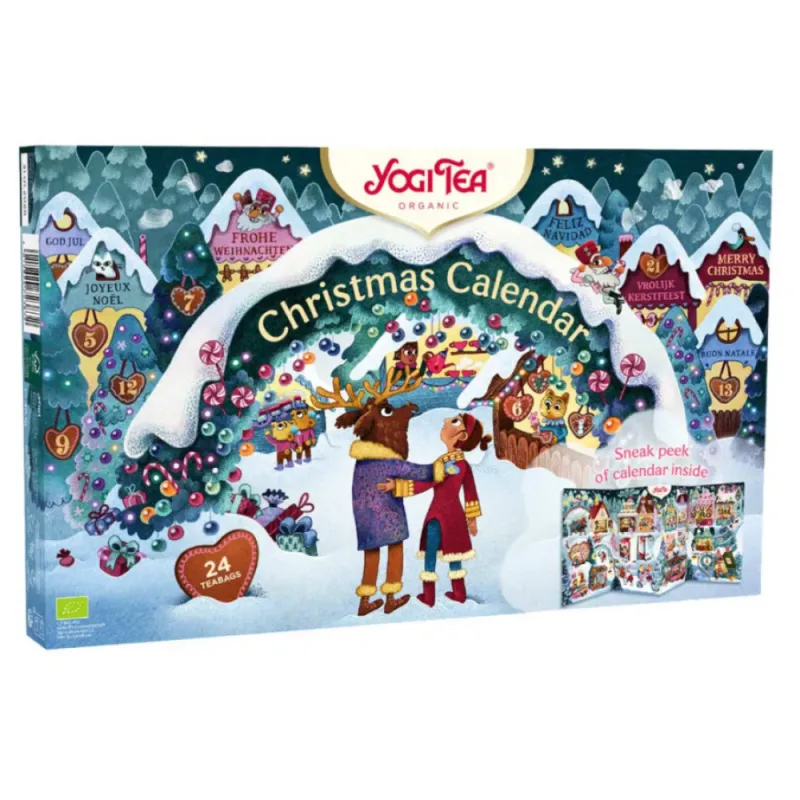 Advent Calendar Τσαγιού Yogi Tea 24 Φακελάκια 45.7gr V2