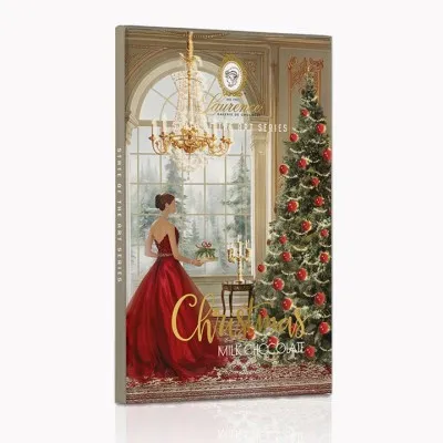 Σοκολάτα Γάλακτος Christmas Lady Laurence 80gr