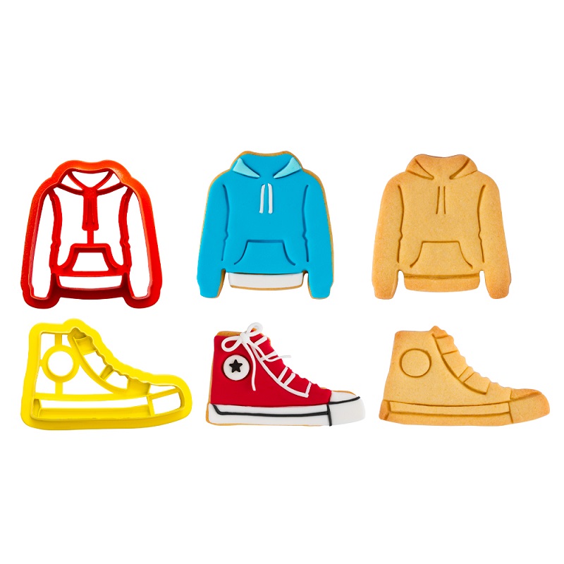 Κουπάτ Παπούτσι και Φούτερ Σετ x2 8,5x5cm,8x6,5cm