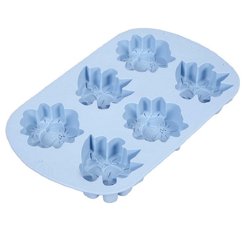 Φόρμα Σιλικόνης Λουλούδια 6 Θέσεων 7,5x7x2,8εκ.