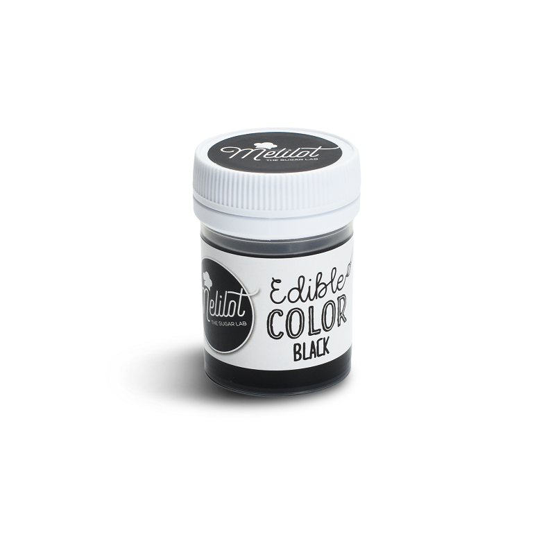 Χρώμα Ζαχαροπλαστικής Melilot σε Πάστα Μαύρο 40g