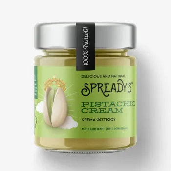 Πραλίνα Κελυφωτού Φυστικιού (Pistachio) Spready's 240gr