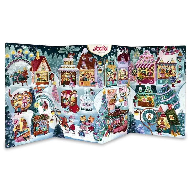 Advent Calendar Τσαγιού Yogi Tea 24 Φακελάκια 45.7gr V2