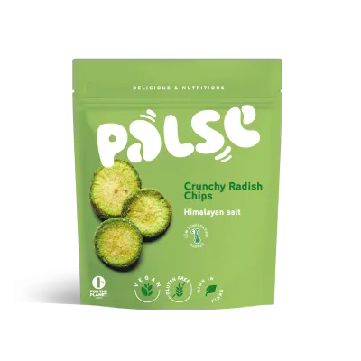 Τραγανά Chips από Ραπανάκι με Αλάτι Ιμαλαίων Palse 50gr