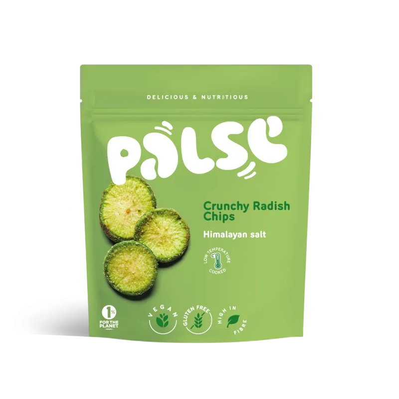 Τραγανά Chips από Ραπανάκι με Αλάτι Ιμαλαίων Palse 50gr